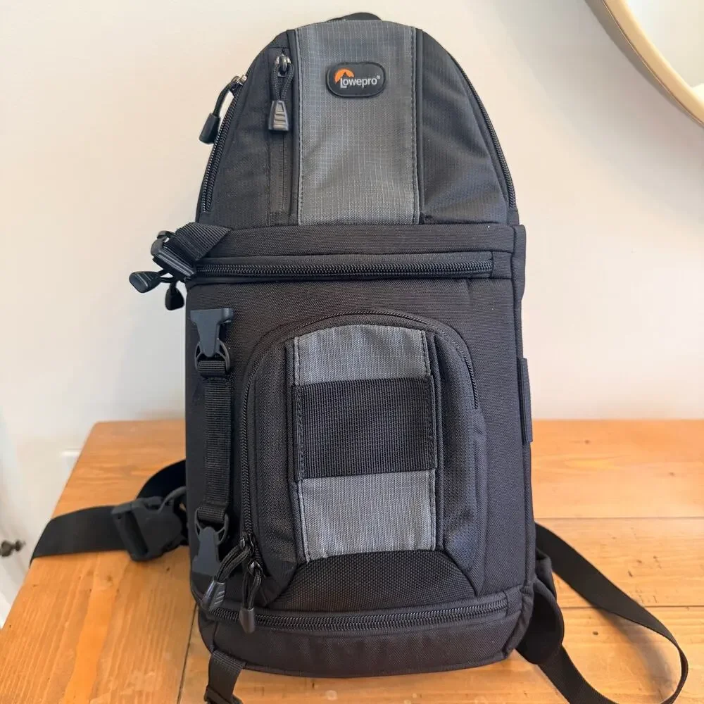 Lowepro Slingshot 102 AW Camera Black Bag All Weather DSLR Sling Pack Backpack
